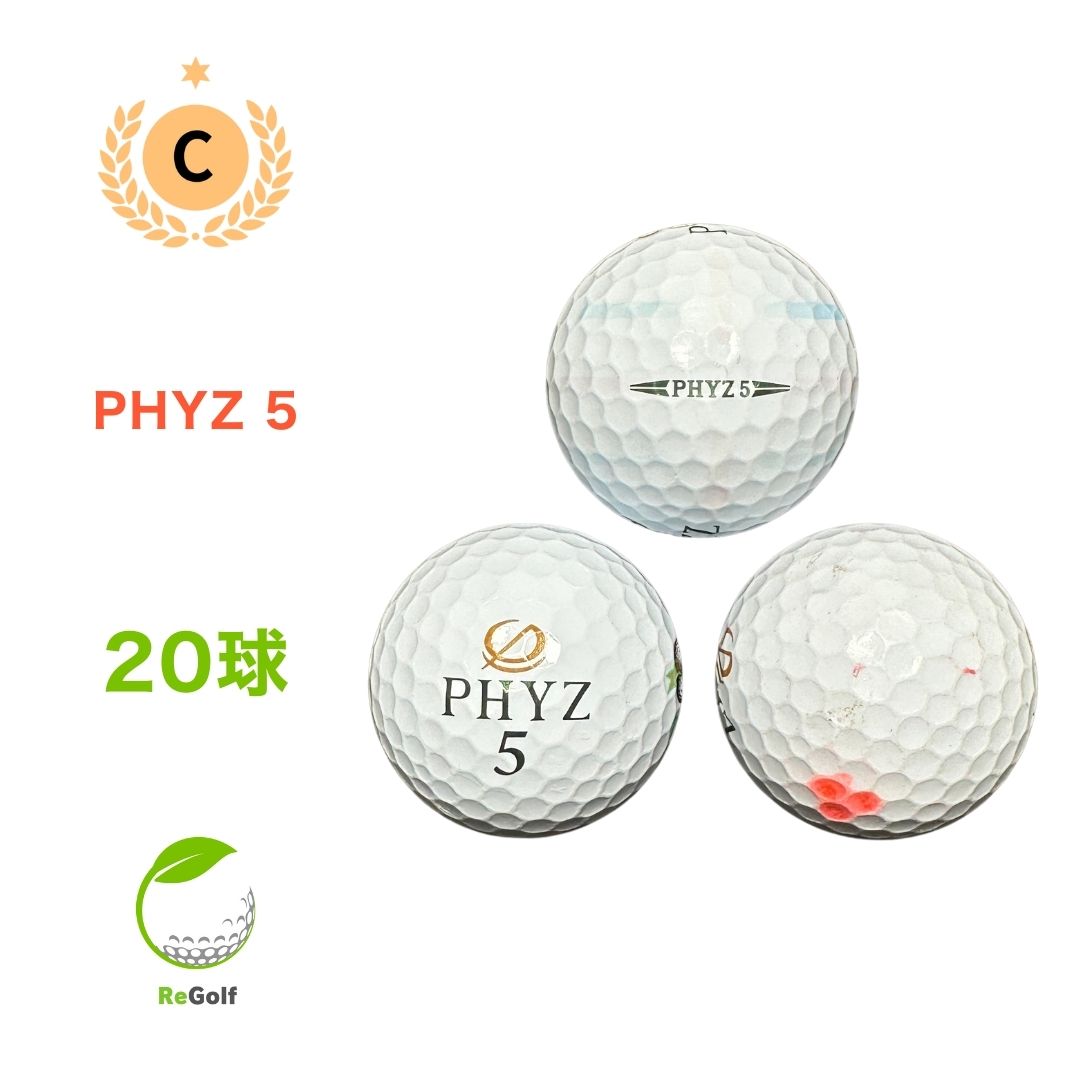 8955　A級　ロストボール　PHYZ（ファイズ）　ホワイト　35球 送料無料ランク１ BRIDGESTON GOLF ﾌﾞﾘﾁﾞｽﾄﾝｺﾞﾙﾌ ＰＨＹＺ
