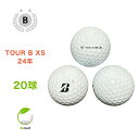 【中古】 【送料無料】 ロストボール ブリヂストン TOUR B XS ホワイト 2024年モデル 20球 Bランク リゴルフ
