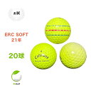 【中古】 【送料無料】 ロストボール キャロウェイ ERC SOFT トリプルトラック イエロー 2021年モデル 20球 ぉ試ランク リゴルフ