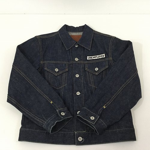  hi◇128 TENDERLOIN テンダーロイン T-3RD UNWASH デニムジャケットUNEMPLOYED サイズXS