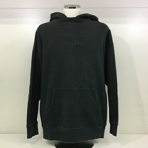 【中古】 hi◇128 KITH Classic Logo Hoodie サイズ: L コットン クラシック ロゴ フーディ パーカー キス