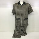 【中古】 hi◇128 Supreme Satin Pajama Set 半袖シャツ 長ズボン サイズ: M サテン パジャマ セット パンツ 寝巻 寝間着 シ...