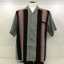 【中古】 hi◇128 WACKO MARIA SWITCHING SHIRT サイズ: S 再生繊維 リヨセル オープンカラー シャツ 開襟 ワコマリア