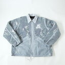 【中古】wa◇128 BEAMS PLUS(ビームスプラス) × PALACE(パレス) COACH JACKET FLEECE LINED CAMO コーチジ...