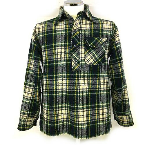 【中古】 hi◇129 L.L.Bean Pullover Wool Shirt 12425B サイズ: M プルオーバー ウール シャツ エルエルビーン 【中古】 hi◇129 L.L.Bean Pullover Wool Shirt 12425B サイズ: M プルオーバー ウール シャツ エルエルビーン