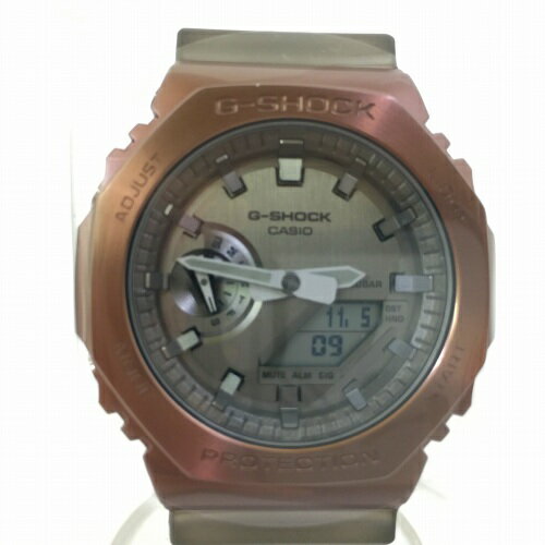 【中古】 hi◇141 CASIO G-SHOCK ANALOG-DIGITAL MIDNIGHT FOG GM-2100MF-5AJF 真夜中の霧 腕時計 カシオ