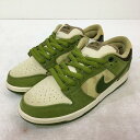 【中古】 hi◇149 Yuto Horigome × NIKE SB Dunk Low Matcha ASPARAGUS/LEGION GREEN HF802...