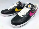 【中古】 wa◇149 PEACEMINUSONE × Nike Air Force 1 Low '07 Para-Noise 3.0 "Black and Multi-Color" / G-DRAGON AQ3692-004 ピースマイナスワン ナイキ エアフォースローパラノイズブラック アンド マルチカラージードラゴン 30cm スニーカー 靴 シューズ 【F-27618】