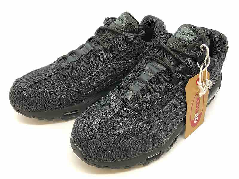 【中古】 wa◇149 Levi's × Nike Air Max 95 OG "Denim Black" HM4743-001 リーバイス ナイキ エアマックス デニムブラック 27.5cm スニ..