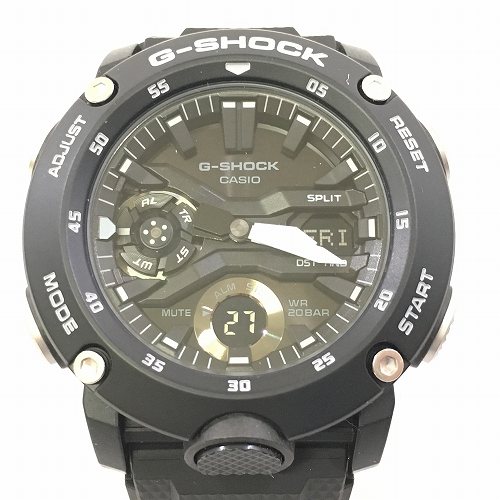 【中古】 hi◇160 CASIO G-SHOCK ANALOG-DIGITAL GA-2000S-1AJF 腕時計 カシオ