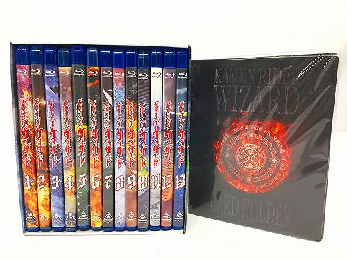 【中古】 仮面ライダーウィザード Blu-ray 1〜13巻 初回生産限定版 全巻収納BOX付き 全13巻セット wa◇18