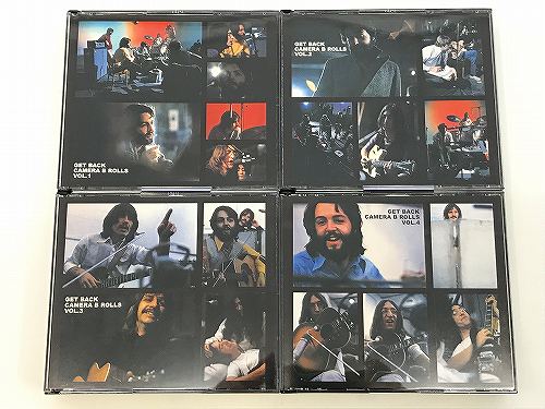 【中古】 wa◇28 The Beatles Get Back Camera B Rolls Vol.1～Vol.4 ビートルズ CD