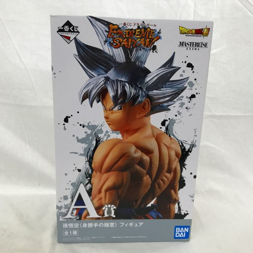 【中古】 hi◇65 一番くじ ドラゴンボール EXTREME SAIYAN A賞 孫悟空（身勝手の極意） フィギュア バンダイ