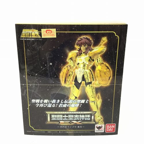 【中古】 hi◇65 聖闘士聖衣神話EX ライブラ童虎（神聖衣） 聖闘士星矢 黄金魂 -soul of gold- BANDAI 魂ウェブ バンダイ