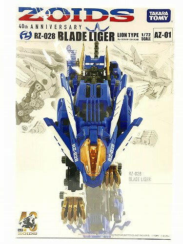 y/Jz wa71 ZOIDS RZ-028 BLADE LIGER LION TYPE ]Ch u[hCK[ CI^ 40th ANNIVERSARY 1/72XP[ vf yR-16529z