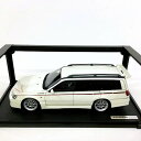 【中古】 hi◇73 ignition model 1/18 Nissan STAGEA 260RS Pearl White WGNC34 IG2892 日産 ステージア ホワイト 白 ミニカー イグニッションモデル