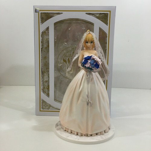 【中古】hi◇66 ANIPLEX Fate/stay night セイバー 10th ロイヤルドレスver. 1/7スケール フィギュア フェイト アニプレックス