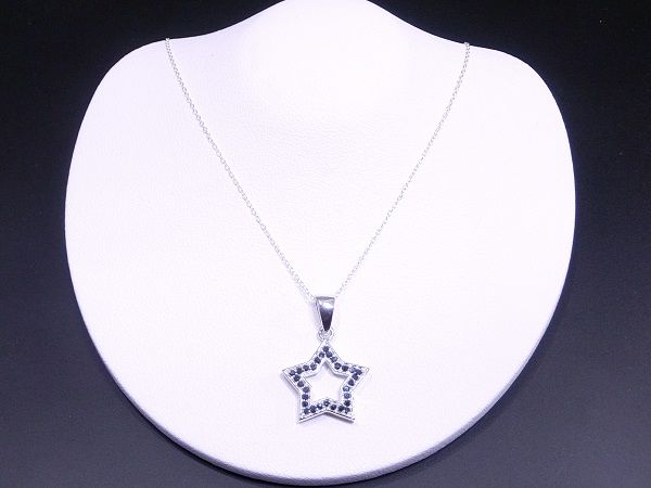 Rakuten - CZ ブラックダイヤモンド ネックレス ジルコニア ネックレス スター ネックレス アクセサリー レディース ネックレス キュービックジルコニア 星 デザイン ネックレス 【ダイヤモンドに匹敵する輝きがここに】