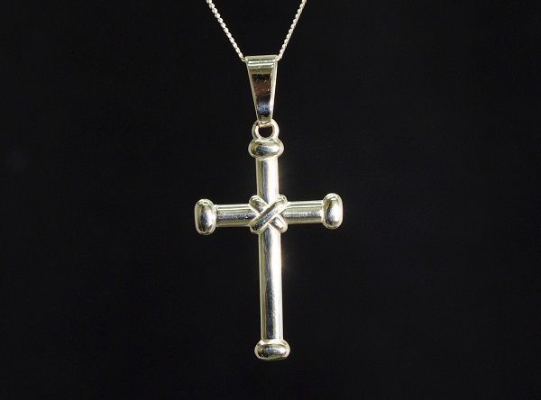 SV925 メンズ ネックレス クロス 十字架 ネックレス シルバー ネックレス アクセサリー デザイン ネッ..