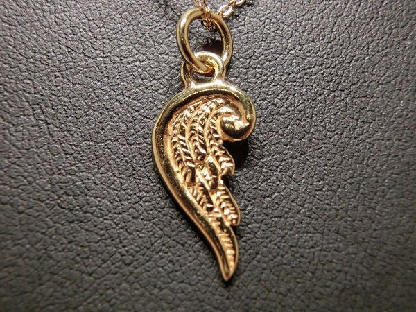 乐天商城 - wing ネックレス ゴールド ネックレス アクセサリー メンズ ネックレス men's 翼 デザイン ネックレス ペア プレゼント 45cmチェーン