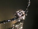 メンズネックレス ブラックスピネル ネックレス スピネル チェーン SV925 誕生日 クリスマス プレゼント アジャスター付き 長さ調節可 送料無料 ss