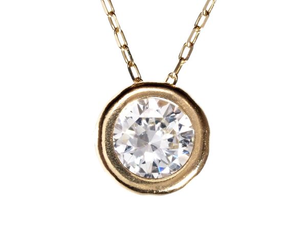Cubic Zirconia - 18金 ネックレス アクセサリー 18金ネックレス 金ネックレス 18金 ネックレス チェーン 18kネックレス 18k ネックレス ゴールド ネックレス ジュエリー ゴールドネックレス レディース 誕生日 記念日 母の日 クリスマス プレゼント ジュエリーBOX無料 No. EG ss