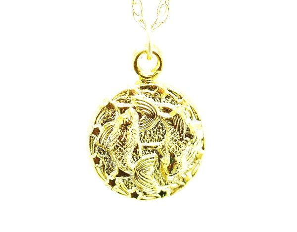 Rakuten - 星座 ネックレス 魚座 ネックレス ゴールド ネックレス 18K GP アクセサリー 2月・3月誕生日 プレゼント Pisces ペンダント レディースネックレス 40cmチェーン 【12星座シリーズ】うお座：2月20日〜3月20日生まれ メール便送料無料