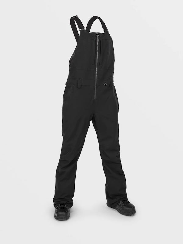 VOLCOM レディース スノーボードウェア ビブパンツ SWIFT BIB OVERALL [BLK] H1352406