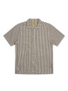 FORMER フォーマー 半袖シャツ REYNOLDS STRIPED SS SHIRT  FSH-24111