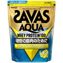 《まとめ買い／ケース販売》【SAVAS】（送料無料）ザバス アクア ホエイプロテイン100 レモン風味 800g（約28食分）×6 WPI クエン酸 zavas