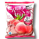 すべてのこんにゃくゼリーファンの皆様へ！ もも果汁20.8%！ 安心・安全、群馬県産こんにゃく粉使用。 水溶性食物繊維入り。 おいしく食べてゴミも少ない新感覚ピロー包装。 こんにゃくゼリー もも　6個入り&times;2袋　ピーチ味 名称 洋生菓子 内容量 16g&times;6個入り&times;2袋 原材料 砂糖混合ぶどう糖果糖液糖（国内製造）、水溶性食物繊維、もも濃縮果汁、こんにゃく粉／ゲル化剤（増粘多糖類）、酸味料、香料 栄養成分 16g（1個）当たり エネルギー 18kcal、たんぱく質 0g、脂質 0g、飽和脂肪酸 0g、トランス脂肪酸 0g、コレステロール 0mg、炭水化物 4.8g、糖質 4.2g、食物繊維 0.6g、食塩相当量0.03g お召し上がり方 ゼリーを決して吸い込まずに、底をつまんで押し上げながら、良く噛んで少しずつお召し上がり下さい。 保存方法 お子様の手の届かないところに保管下さい メーカー 雪国アグリ株式会社 区分 食品／健康食品／ダイエット　蒟蒻ゼリー 広告文責 株式会社タモン　026-247-8151