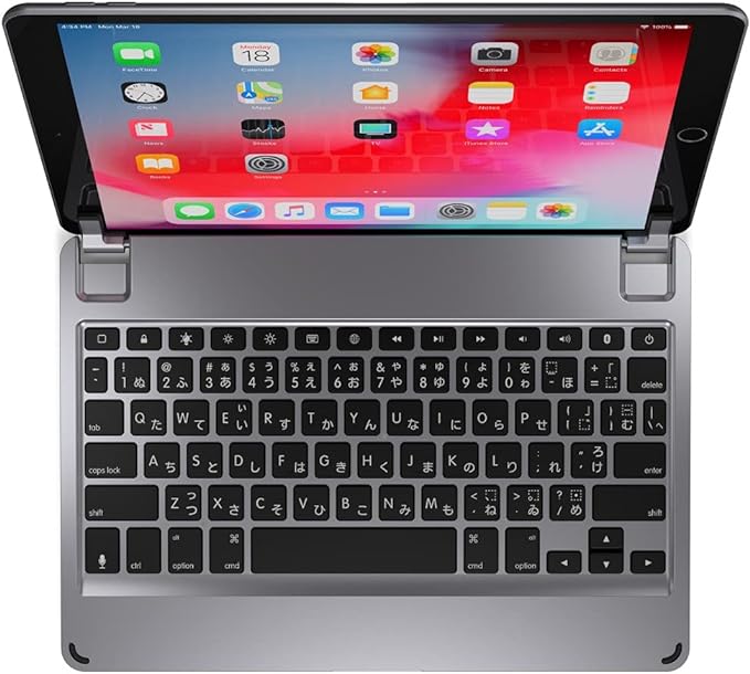  BRYDGE iPad Air(2019)/10.5-inch iPad Pro用ワイヤレスキーボード BRY8002-BJP スペースグレイ 日本語(JIS)配列 送料 無料 14時までの ご注文 即日発送