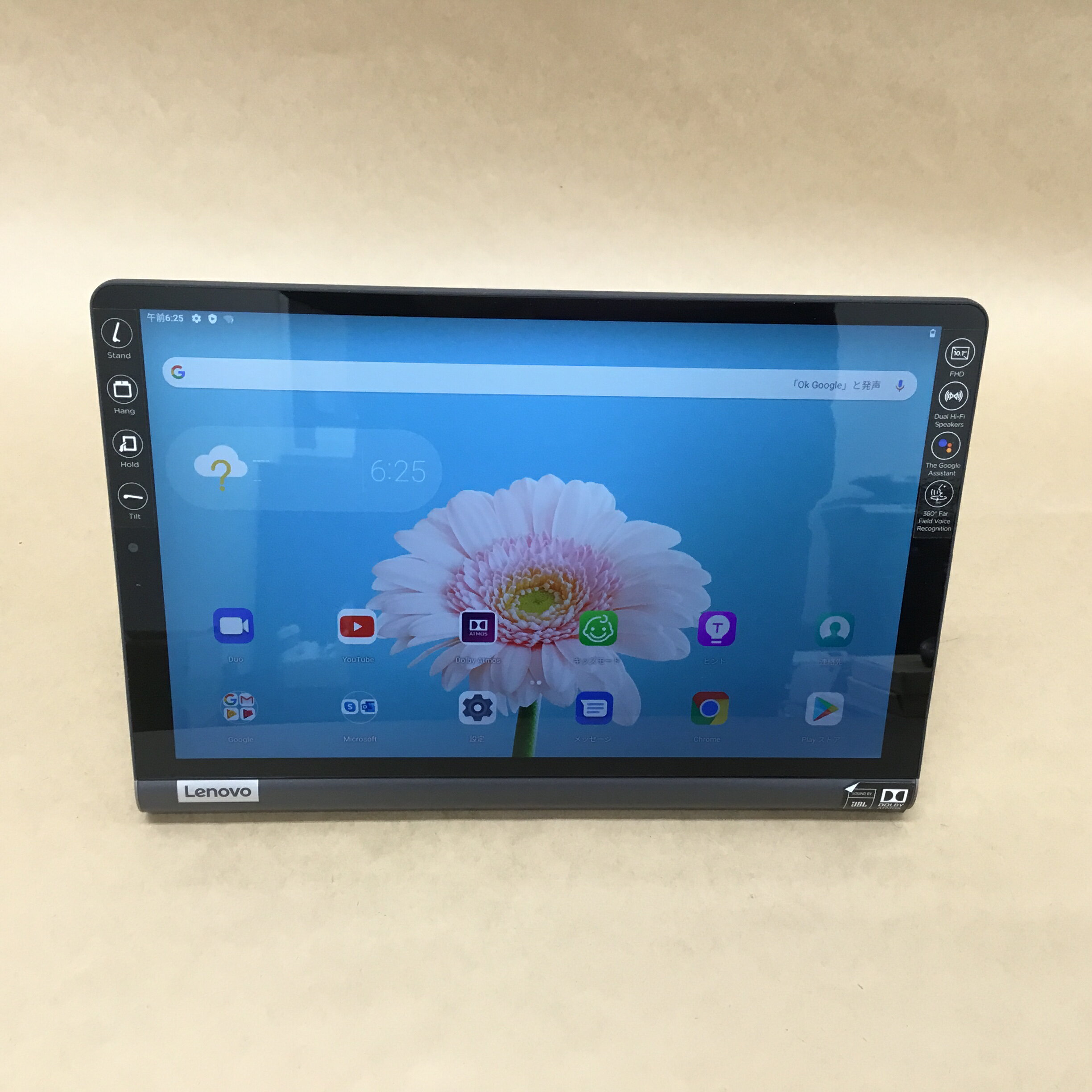 【中古】 LENOVO タブレット YT-X705L 32GB 10.1インチ Android 10 WLAN WWAN(SIM FREE) BLUETOOTH カメラ 送料 無料 14時までの ご注文 即日発送