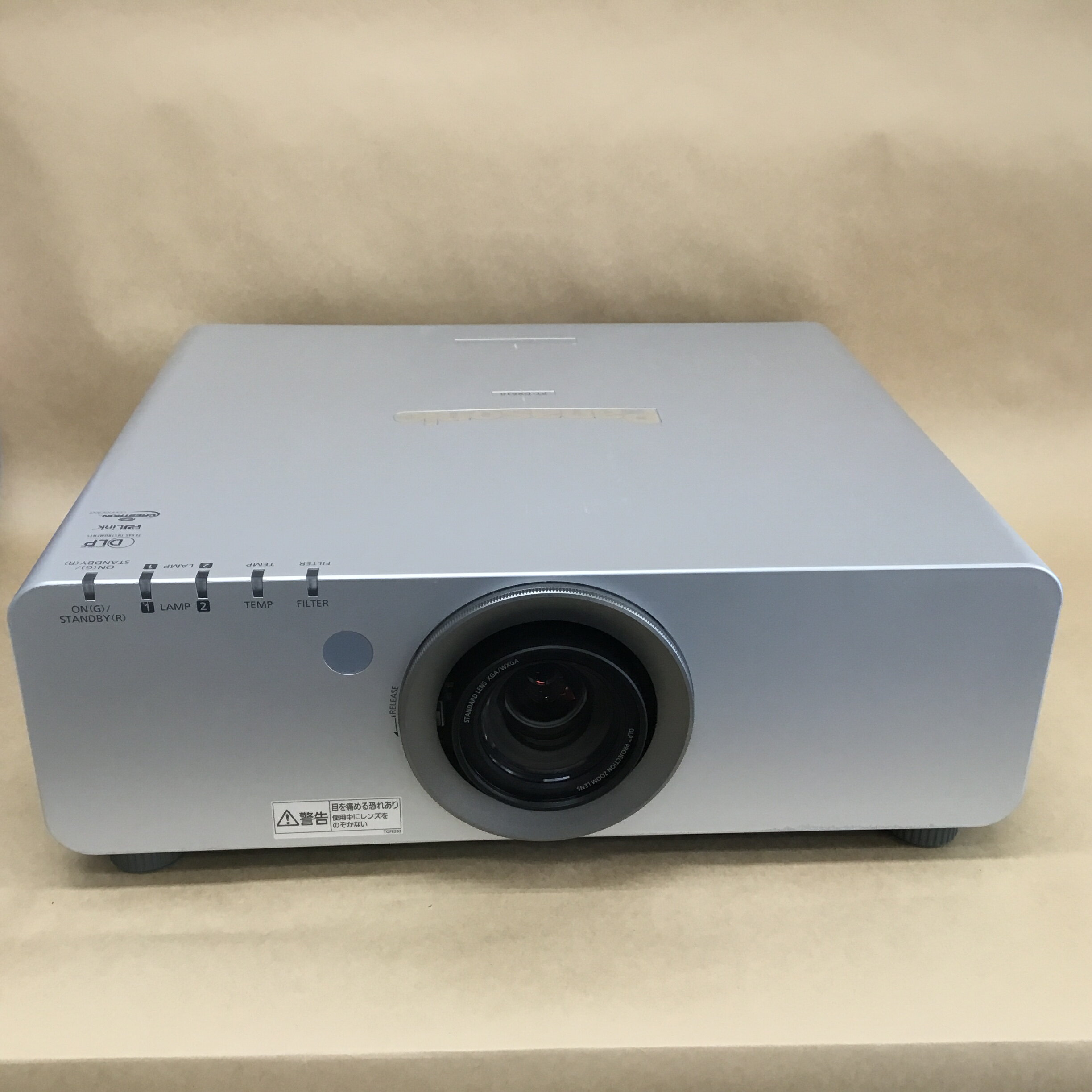 【中古】 ランプ使用(1)(2)769時間 Panasonic プロジェクター PT-DX610S 6500ルーメン HDMI D-SUB 送料 無料 14時までの ご注文 即日発送