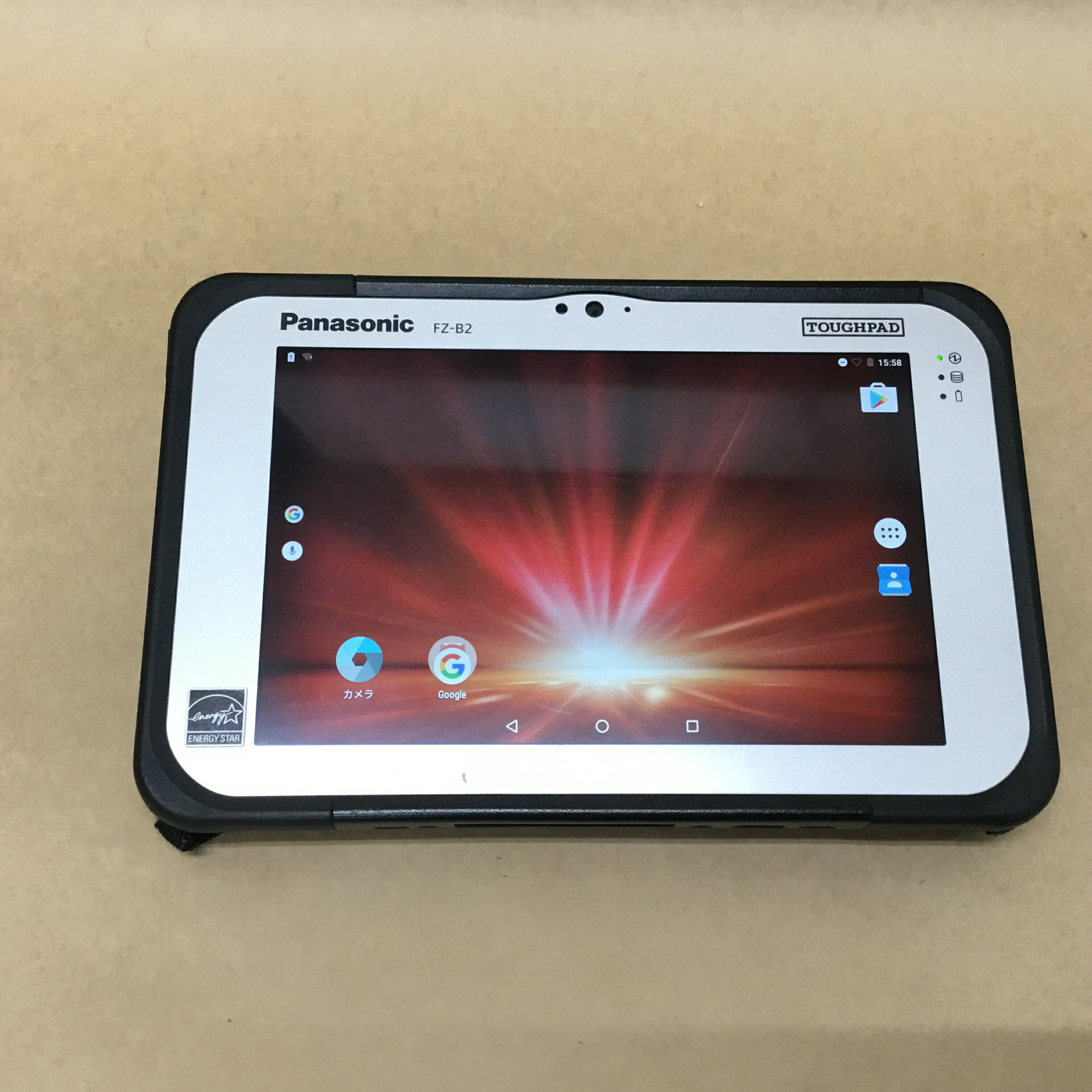 【中古】 PANASONIC タブレット FZ-B2D500GAJ TOUGHPAD ATOM Z8550 -1.44GHZ 2GB 32GB 7インチ Android6.0 無線 BLUETOOTH カメラ 送料 無料 14時までの ご注文 即日発送