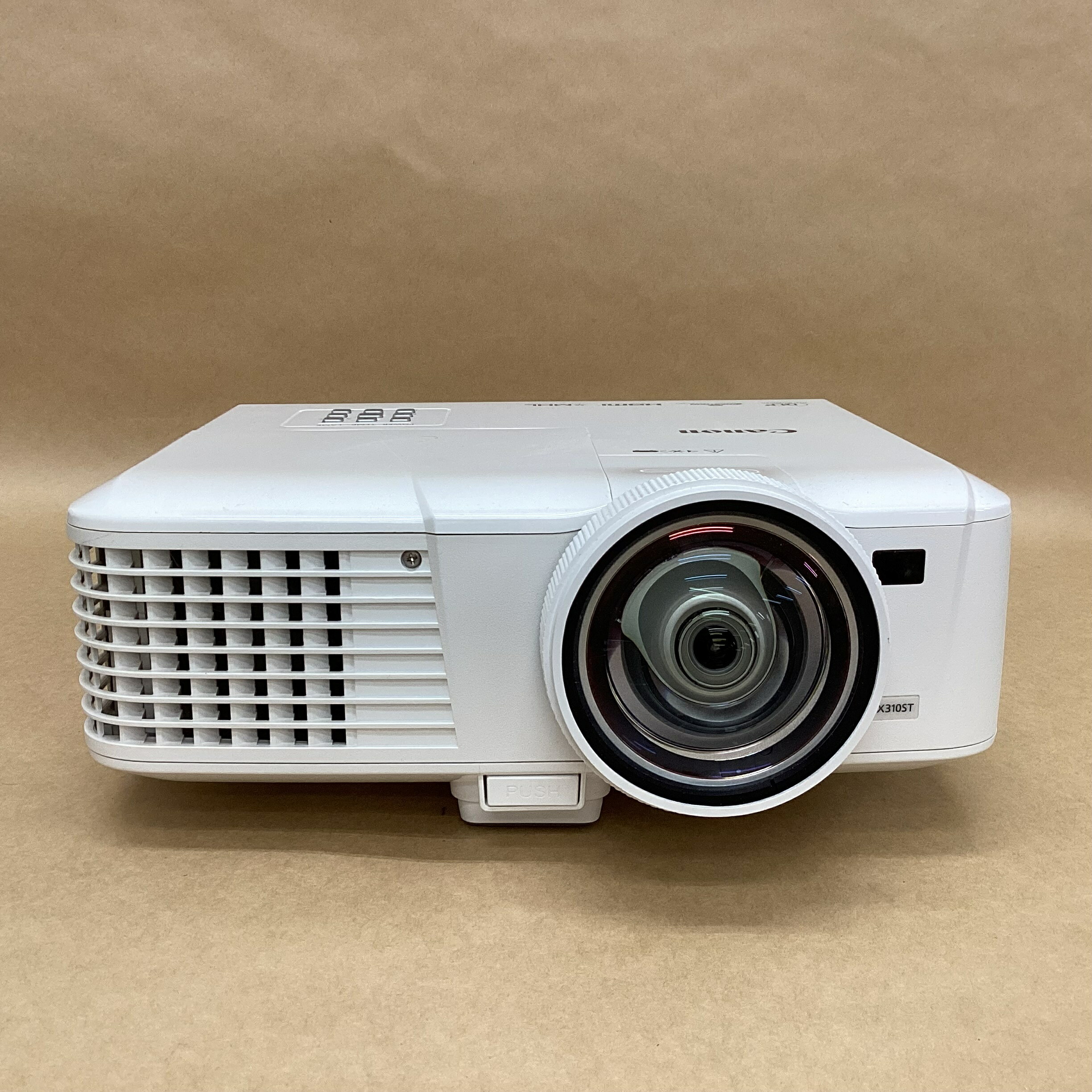 【中古】 ランプ使用1414時間 Canon プロジェクター LV-WX310ST 3100ルーメン D-SUB HDMIケーブル リモ..