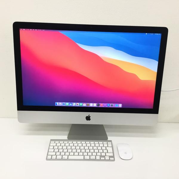 【中古】27インチ 5K アップル 一体型デスクトップパソコン IMACCI7-4000 CI7(4790K)-4GHZ 16GB 1128GB LATE 2014 A1419 MACOS 11.4 送料 無料 14時までの ご注文 即日発送