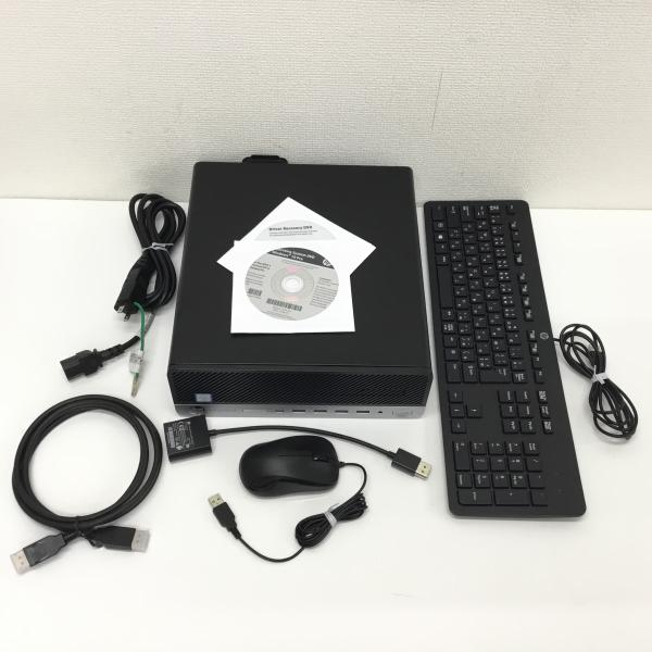 【中古】HP デスクトップパソコン PRODESK 600 G3 SF　Corei5-(7500)-3.40GHz 8GB SSD256GB WIN10P 送料 無料　14時までの ご注文 即日発送