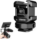 Ulanzi PT-12 ホットシューアダプター 3コールドシューマウント サポートマイク ビデオライト モニター a6300/a6400/a6500/a660...