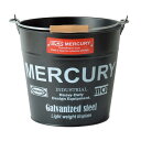MERCURY バケツ マットブラック レギュラー 28×28×25cm