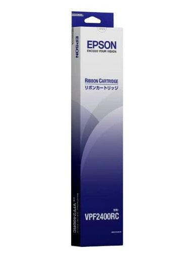 エプソン EPSON リボンカートリッジ VPF2400RC ブラック 1000万文字 VP-F2400用 エプソン EPSON リボンカートリッジ VPF2400RC ブラック 1000万文字 VP-F2400用