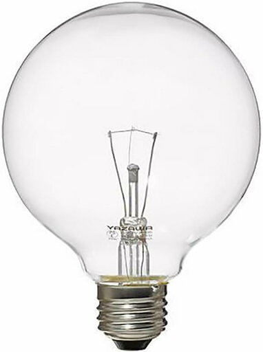 ヤザワコーポレーション ボール電球 60W形 径95mm クリア GC100V57W95 ヤザワコーポレーション ボール電球 60W形 径95mm クリア GC100V57W95