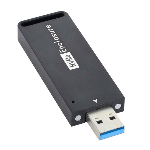 Cablecc USB 3.1 Gen2 10GbpsからNVME PCI-E Mキーソリッドステートドライブ外部エンクロージャ2230 / 2242mm Cablecc USB 3.1 Gen2 10GbpsからNVME PCI-E Mキーソリッドステートドライブ外部エンクロージャ2230 / 2242mm