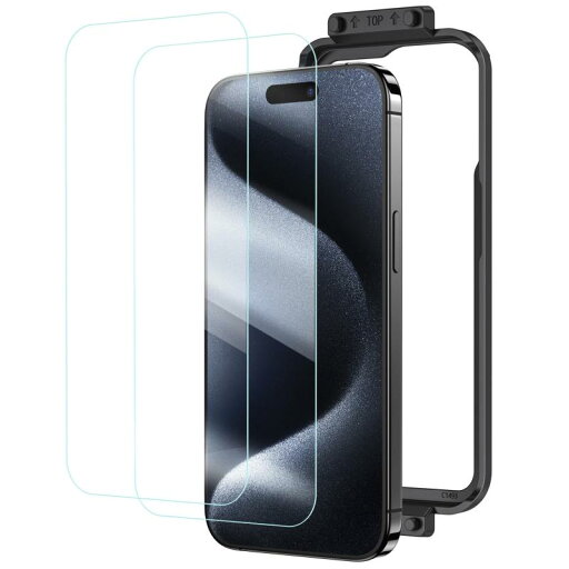 NIMASO 割れない フィルム iPhone15ProMax用 保護フィルム 0.2mm極薄 なめらかタッチ 硬度強化 液晶画面保護 ガイド枠付き 2枚セット アイフォン15プロマックス対応(6.7インチ) NSP23H773 NIMASO 割れない フィルム iPhone15ProMax用 保護フィルム 0.2mm極薄 なめらかタッチ 硬度強化 液晶画面保護 ガイド枠付き 2枚セット アイフォン15プロマックス対応(6.7インチ) NSP23H773