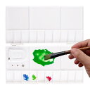 パレット 水彩 絵の具 パレット 20色 プラスチック製 水彩 油彩 その他のデッサン用