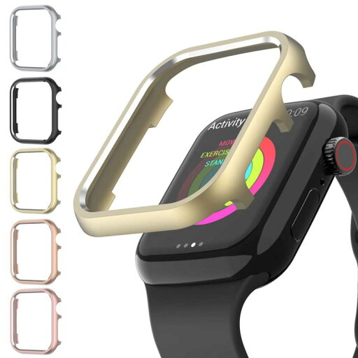 Miimall Apple Watch金属製バンパー40mm ケース 超軽量型 耐衝撃 取り付け簡単 シンプル 頑丈で硬いメタル材質 アップルウォッチSeries6 5 4 SE SE2 SE2023 カバー(ゴールド 40mm) Miimall Apple Watch金属製バンパー40mm ケース 超軽量型 耐衝撃 取り付け簡単 シンプル 頑丈で硬いメタル材質 アップルウォッチSeries6 5 4 SE SE2 SE2023 カバー(ゴールド 40mm)