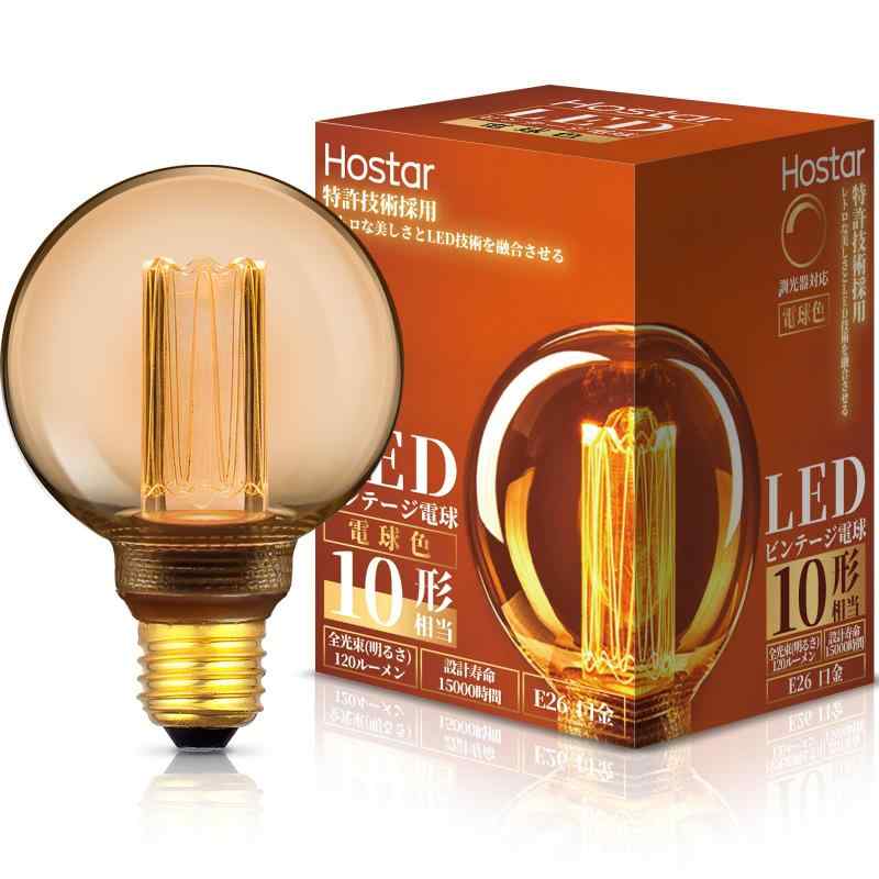 Hostar LEDd Ή re[W GW\v E26 2000K dF 10W` 3.5W g ߐF ȃGl F Ή 1