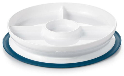 OXO Tot オクソートット くっつく ランチプレート ネイビー FDOX61121100 1個 (x 1) OXO Tot オクソートット くっつく ランチプレート ネイビー FDOX61121100 1個 (x 1)