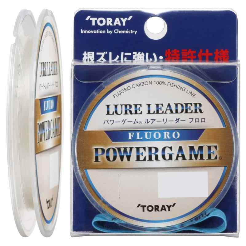 東レ(TORAY) パワーゲーム ルアーリーダー フロロ 30m ナチュラル