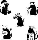 ウォールステッカー バンクシー BANKSY Balloon Girl ゼネラルステッカー おしゃれ 壁紙 部屋飾 DIY 小物 部屋 装飾品(3)